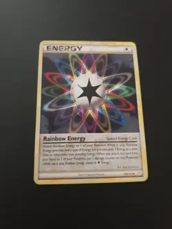 RAINBOW ENERGY 104/123 HGSS - Non Holo - Pokemon Card - Image 1