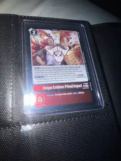 Digimon Card Game Unique Emblem Variety 5 Card Lot - Image 5