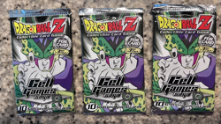 3 PACKS 2002 DragonBall Z CELL GAMES Saga 10 Card Booster Packs Factory Sealed A - Image 1