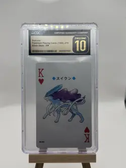 Suicune Pokemon Playing Card 1999 JP Silver Deck CGC Pristine 10 - Image 1