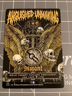 Anguished Unmaking #138 (NM) Secret Lair Drop Series MTG - Image 1