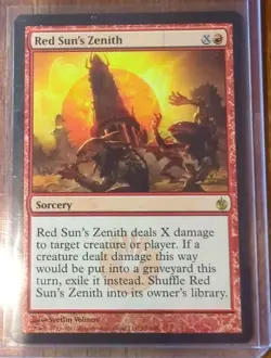 MtG Red Sun's Zenith 1x MtG Mirrodin Besieged NM - Image 1
