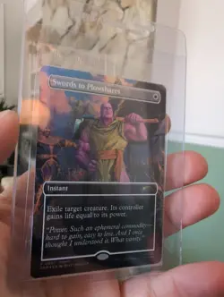 Magic the Gathering PSA Magazine Promo Swords to Plowshares Thanos Sealed - Image 1
