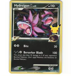 Pokemon Hydreigon C SWSH138 Celebrations Promo LP Card - Image 1