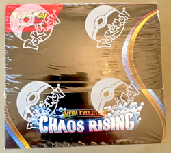 Pokemon Mega Evolution Chaos Rising Booster Display Box 36 Packs SEALED/NEW! - Image 1