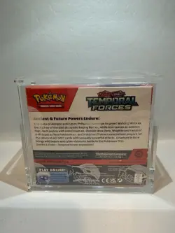 🔥Pokemon Scarlet & Violet🔥Temporal Forces Booster Box + Acrylic Case - Image 3