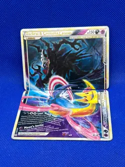 Pokemon Triumphant Darkrai & Cresselia Legend Top Bottom 99/102 100/102 LP HP - Image 1