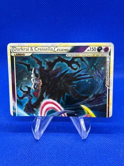 Pokemon Triumphant Darkrai & Cresselia Legend Top Bottom 99/102 100/102 LP HP - Image 2