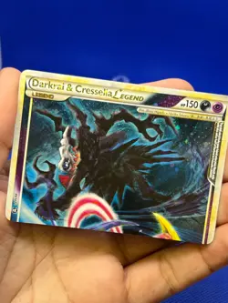Pokemon Triumphant Darkrai & Cresselia Legend Top Bottom 99/102 100/102 LP HP - Image 3