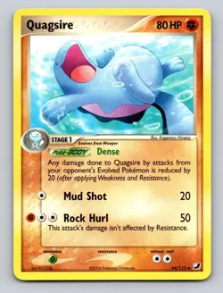 Quagsire 44/115 Uncommon Unseen Forces Pokemon NM - Image 1