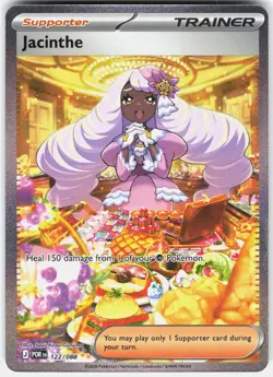 Pokemon Jacinthe 122/088 Holo Special Illustration Rare Perfect Order Pokemon NM - Image 1