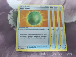 [x4] Pokemon TCG Sword & Shield: Lum Berry 168/202 Uncommon NM/M [New] - Image 1