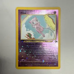 Mew 1/18 Reverse Holo 2001 Pokemon Southern Islands Promo Rare - Image 1