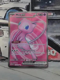 Mew ex 193/165 Near Mint SV 151 Ultra Rare Full Art Holo English - Image 1
