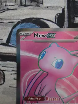 Mew ex 193/165 Near Mint SV 151 Ultra Rare Full Art Holo English - Image 2