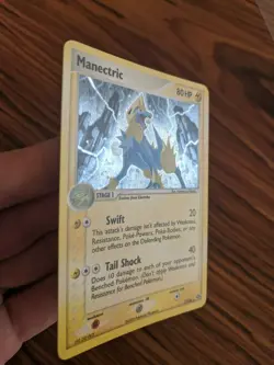 Pokemon TCG EX Emerald MANECTRIC Holo (7/106) - Image 2