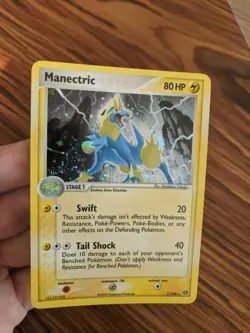 Pokemon TCG EX Emerald MANECTRIC Holo (7/106) - Image 3