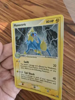 Pokemon TCG EX Emerald MANECTRIC Holo (7/106) - Image 4