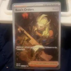 Pokemon TCG Boss's Orders Special Illustration Rare Sv02 265/193 Full Art Holo - Image 2