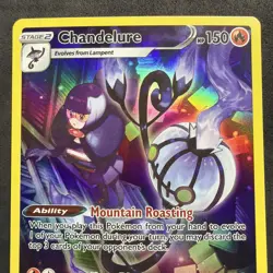 Chandelure TG04/TG30 Holo Lost Origin Trainer Gallery Pokemon NM - Image 3