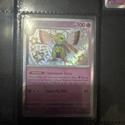 Xatu 152/091 Shiny Rare Paldean Fates Pokemon Near Mint - Image 1