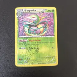 Serperior RC3/RC25 Legendary Treasures: Radiant Collection Holo LP Pokemon Card - Image 1
