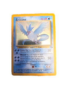 Pokemon Articuno Holo Rare Fossil Set 2/62 70 HP 1999 Ungraded One Owner - Image 1