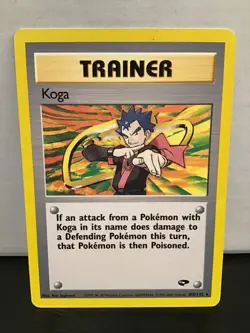 Koga 106/132 Pokemon Gym Challenge Rare - Image 1