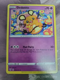 [x1] Pokemon TCG: Dedenne Uncommon 078/189 NM/M [New] - Image 1