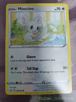 [x1] Pokemon TCG: Minccino 145/202 Common NM/M [New] - Image 1