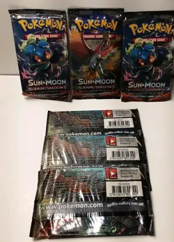 (6) Pokemon TCG: Sun & Moon Burning Shadows Booster Packs - New Sealed - Image 3