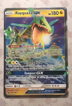 Pokemon Tcg Rayquaza GX 109/168 Sm-Celestial Storm Holo 🔥🔥🔥 - Image 1