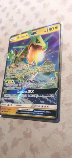 Pokemon Tcg Rayquaza GX 109/168 Sm-Celestial Storm Holo 🔥🔥🔥 - Image 2