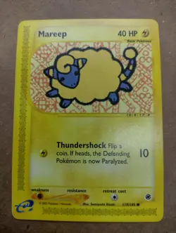 Pokemon 119/165 Mareep Expedition Common Near Mint Condition - Image 3