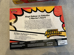 Pokemon TCG: Ascended Heroes Mega Emboar ex Box - Brand New Factory Sealed - Image 2
