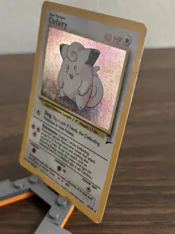 Wizards of the Coast Clefairy 6/130 Jungle Holo Rare Unlimited English 40HP 2000 - Image 2