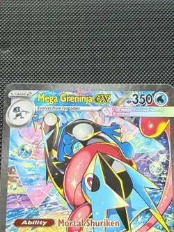 Mega Greninja ex SIR 116/086 Pokemon TCG Chaos Rising - Image 2