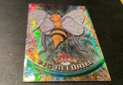 Pokemon Pokemon Topps SPECTRA Chrome #15 Beedrill Series 1-VG - Image 2