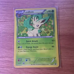 Leafeon BW87 Black & White Promo Holo Stage 1 90 HP English Pokemon TCG - Image 1