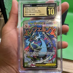 Pokemon Mega Charizard X ex Ultra-Premium Coll. Promo #023 CGC 10 Pristine - Image 5