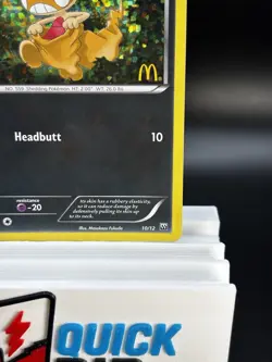 Pokemon TCG Scraggy 10/12 McDonald’s 2011 Holo LP $1 Shipping! - Image 4