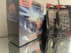 Pokemon TCG Mega Evolution: Chaos Rising Elite Trainer Box + 2 Sealed Blisters - Image 2