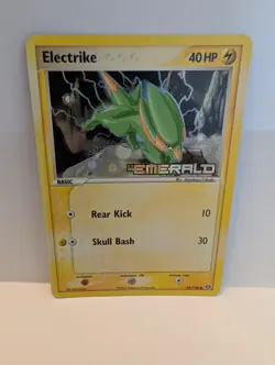 Pokemon TCG EX Emerald Electrike 48/106 Holo Stamped - Image 1