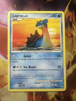 Lapras 79/127 Common Platinum Pokemon LP - Image 1