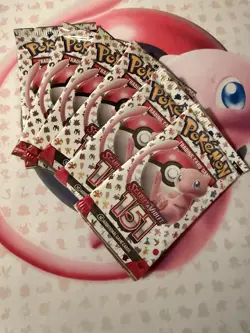 Pokemon TCG 151 Booster Pack Lot of 6 READ DESCRIPTION - Image 1