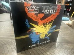 2019 Pokemon Sun & Moon Hidden Fates Factory Sealed ETB Elite Trainer Box - Image 1
