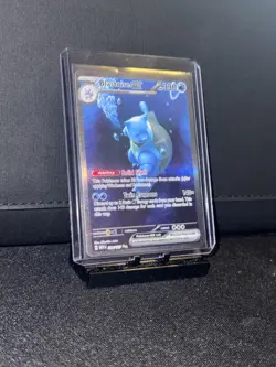 Pokemon TCG Blastoise Ex 200/165 NM/M - Scarlet & Violet 151 - Pack Fresh - Image 1