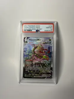 Pokemon 2021 Rayquaza VMAX 218/203 Alt Art Evolving Skies GEM MINT PSA 10 - Image 1