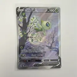 Pokemon Celebi V Full Art Ultra Rare Holo 245/264 Fusion Strike English - Image 1