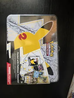 Pokemon TCG Celebrations 25th Anniversary Collection Chest Lunch Box Tin Sealed - Image 1